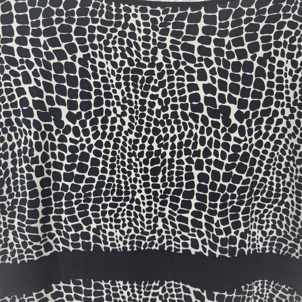 Apt 9 Womens Top Extra Large Sleeveless Black Animal Print Comfy ANI10E - Picture 7 of 10